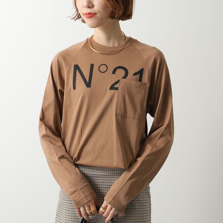 N°21（ヌメロヴェントゥーノ） N°21 KIDS キッズ 長袖 Tシャツ N2107Q