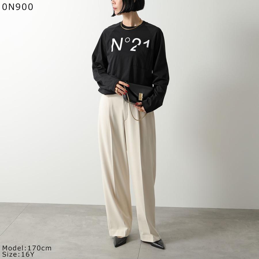 N°21（ヌメロヴェントゥーノ） N°21 KIDS キッズ 長袖 Tシャツ N2107Q