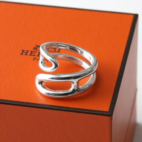 【新品未使用】エルメス　シェーヌダンクル リング　ツイスト パンク59 HERMES エルメス リング パンクツイスト Punk Twist Chaine d