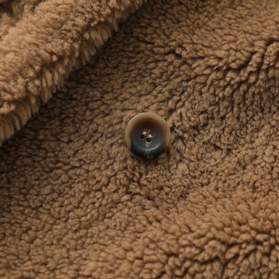 NUS ヌース ケープ 34517 レディース ボアベスト テディライク