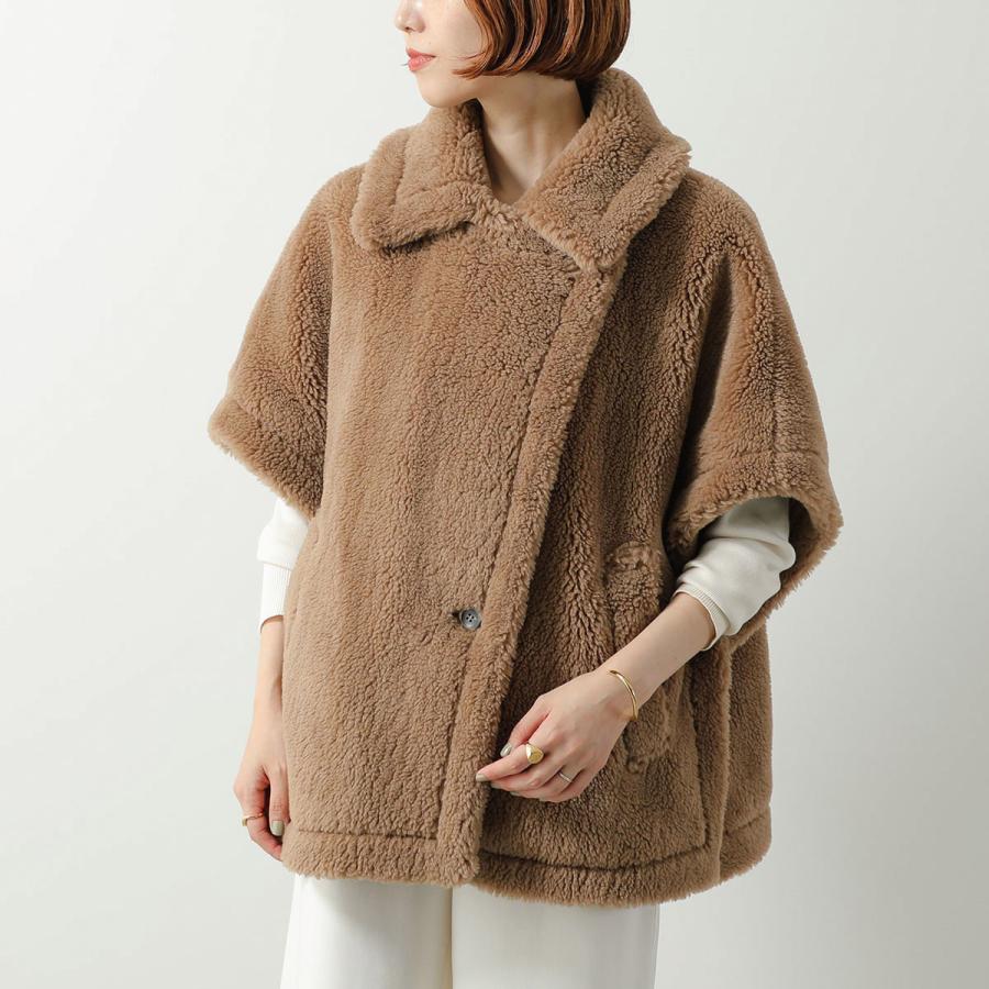 NUS ヌース ケープ 34517 レディース ボアベスト テディライク