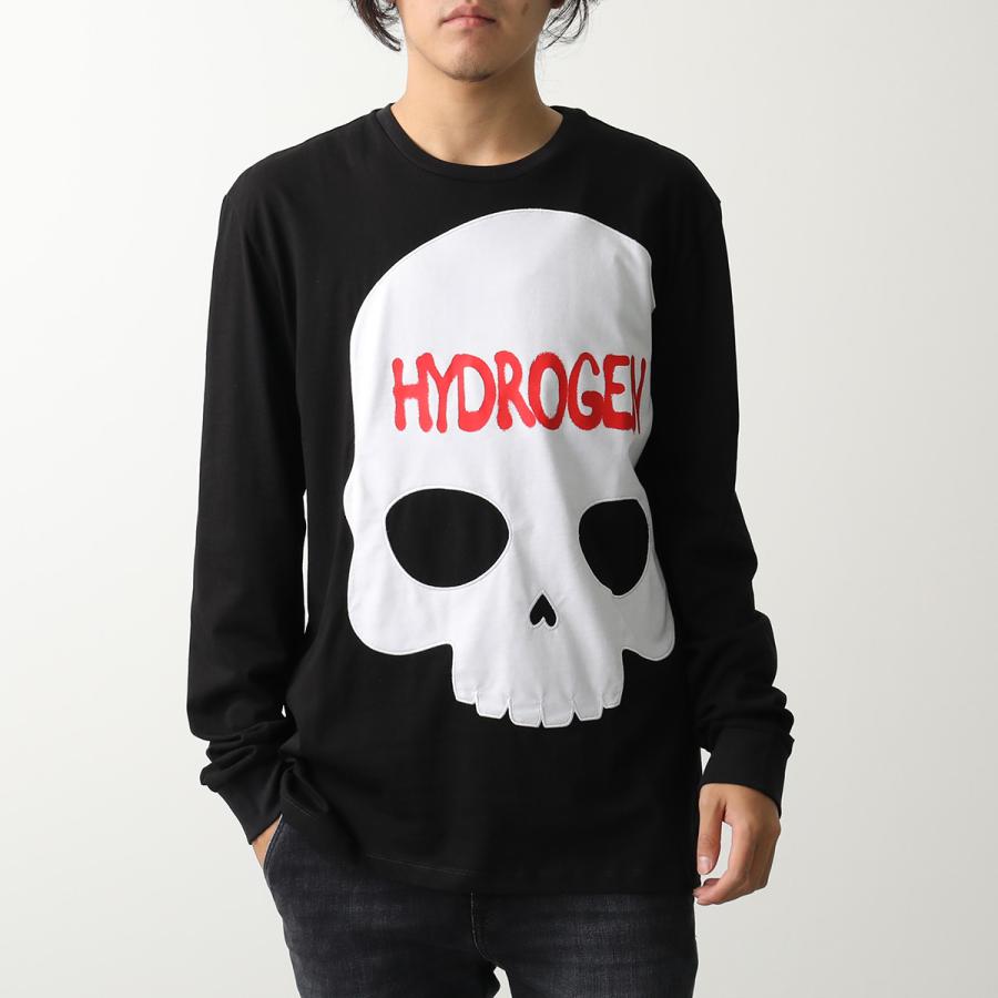 HYDROGEN スカル ロンt swag y2k flexwitme HYDROGEN（ハイドロゲン） Tシャツ MU0003 メンズ 長袖 カットソー