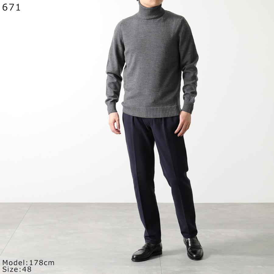 Drumohr ドルモア 長袖クルーネックニット ハイゲージ 48サイズ DRUMOHR（ドルモア） セーター D7M104L メンズ 長袖 ニット ミドル