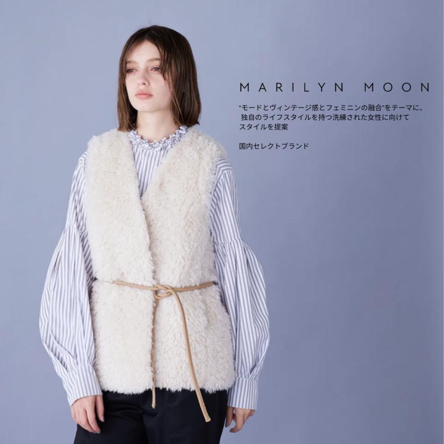 MARILYN MOON 新品タグ付き　 カーディガンジャケット Marilyn Moon（マリリンムーン） ジャケット milanorib peplum jacket