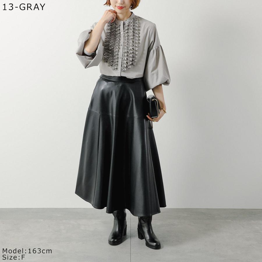 Marilyn Moon（マリリンムーン） ブラウス modern tuck frill blouse