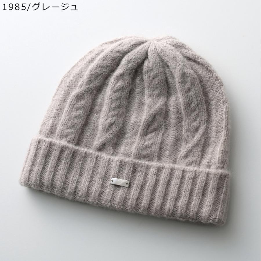 ミ*イ様 Herno ヘルノ ニット帽 ビーニー グレー HERNO（ヘルノ） HERNO Resort リゾート ニット帽 BER0009DR 70275