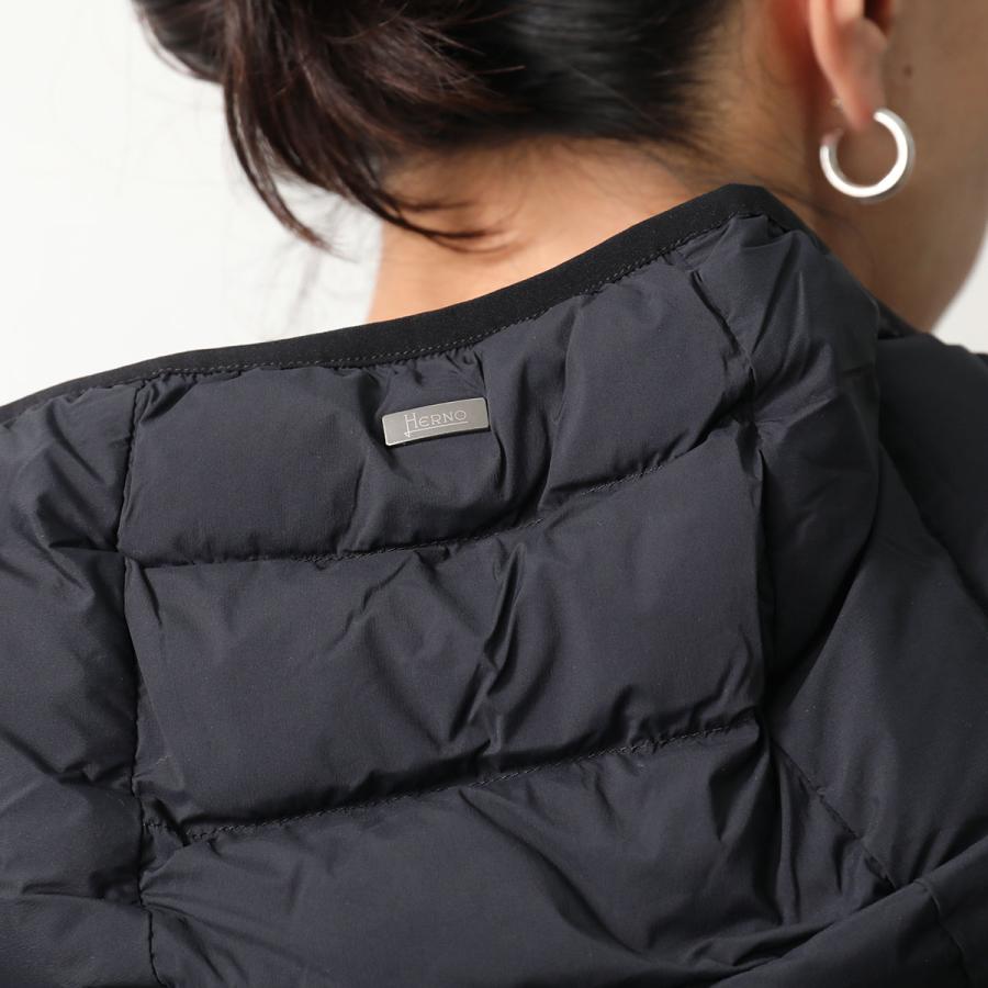 HERNO Resort ヘルノ リゾート 中綿ジャケット PC00019UR 12431SZ メンズ フード付き ストレッチナイロン パッカブル仕様 カラー2色の画像