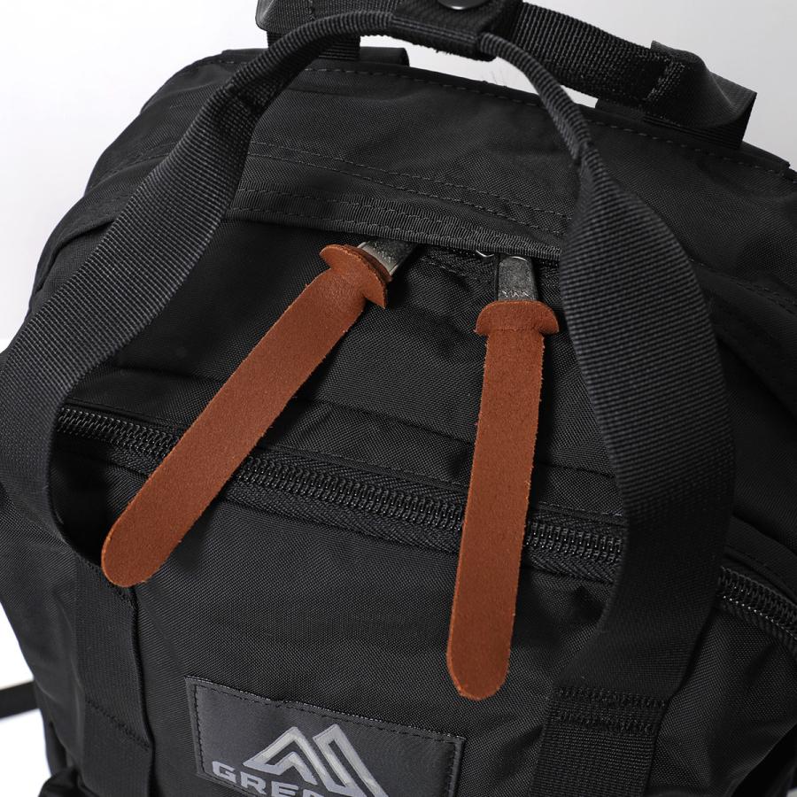 GREGORY グレゴリー バックパック EASY PEASY DAY イージーピージーデイ 103868 1041 レディース ナイロン 18L リュック バッグ ロゴ 鞄 BLACKの画像