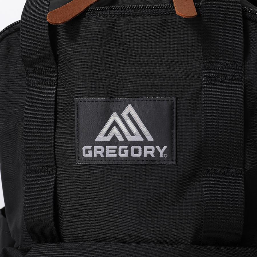 GREGORY グレゴリー バックパック EASY PEASY DAY イージーピージーデイ 103868 1041 レディース ナイロン 18L リュック バッグ ロゴ 鞄 BLACKの画像