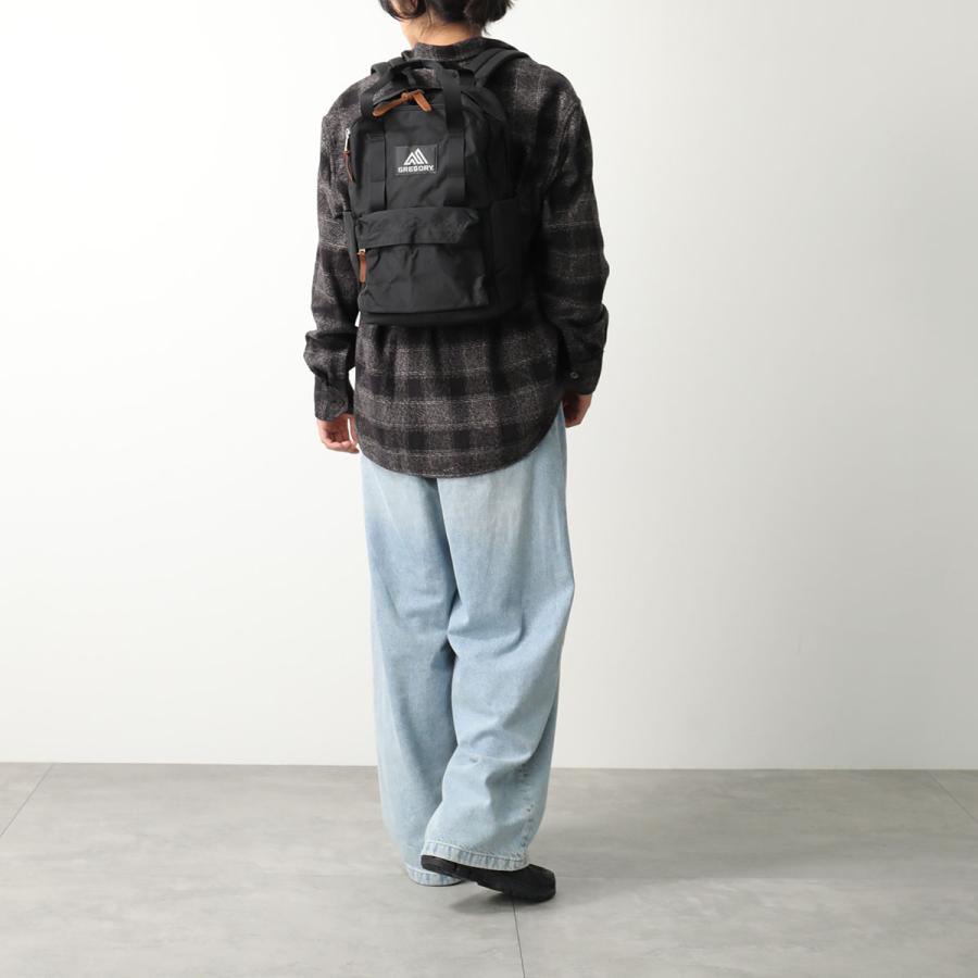 GREGORY グレゴリー バックパック EASY PEASY DAY イージーピージーデイ 103868 1041 レディース ナイロン 18L リュック バッグ ロゴ 鞄 BLACKの画像