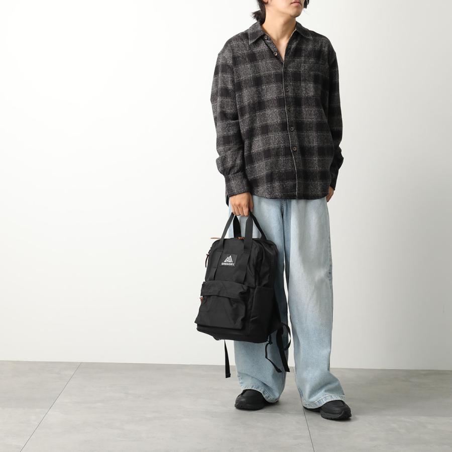 GREGORY グレゴリー バックパック EASY PEASY DAY イージーピージーデイ 103868 1041 レディース ナイロン 18L リュック バッグ ロゴ 鞄 BLACKの画像