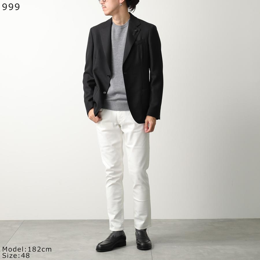 LARDINI ラルディーニ ホップサック テーラージャケット 48 LARDINI（ラルディーニ） ジャケット ホップサック オールシーズン