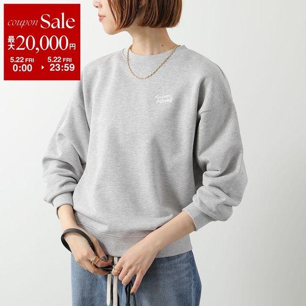【お買い得早い者勝ち】MAISON KITSUNÉ オフホワイト スウェット M MAISON KITSUNE（メゾン キツネ） スウェットシャツ HANDWRITING
