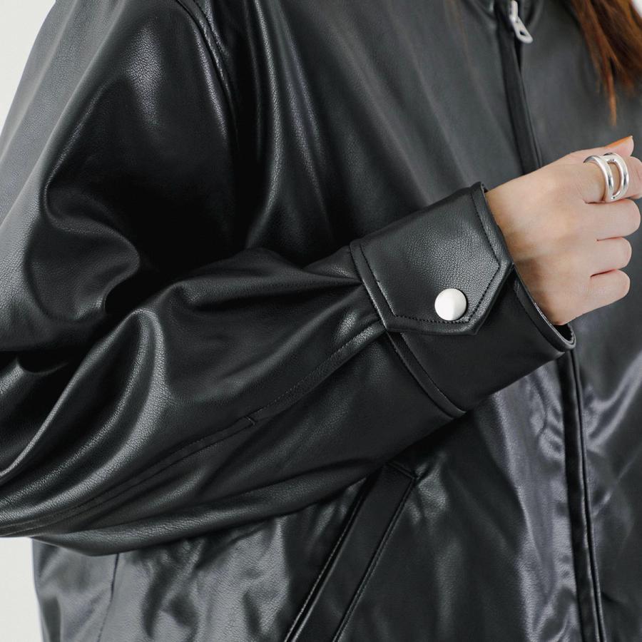 MICA&DEAL（マイカアンドディール） マイカ＆ディール レザーブルゾン