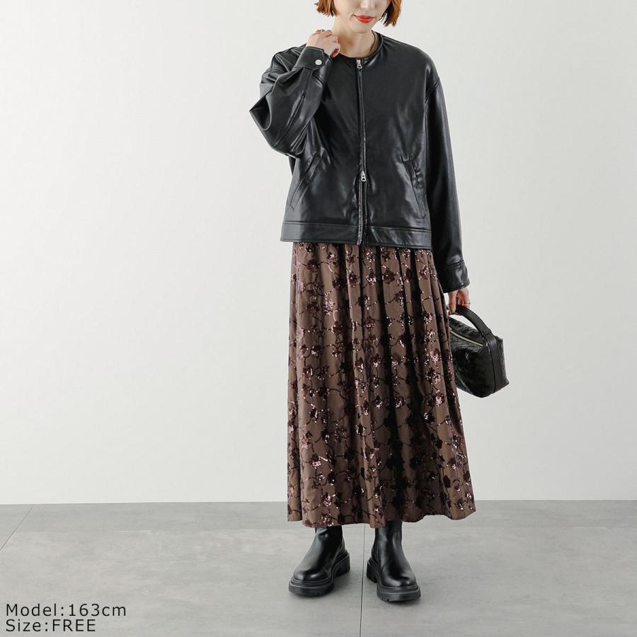 マイカアンドディール　ブルゾン MICA&DEAL（マイカアンドディール） マイカ＆ディール レザーブルゾン