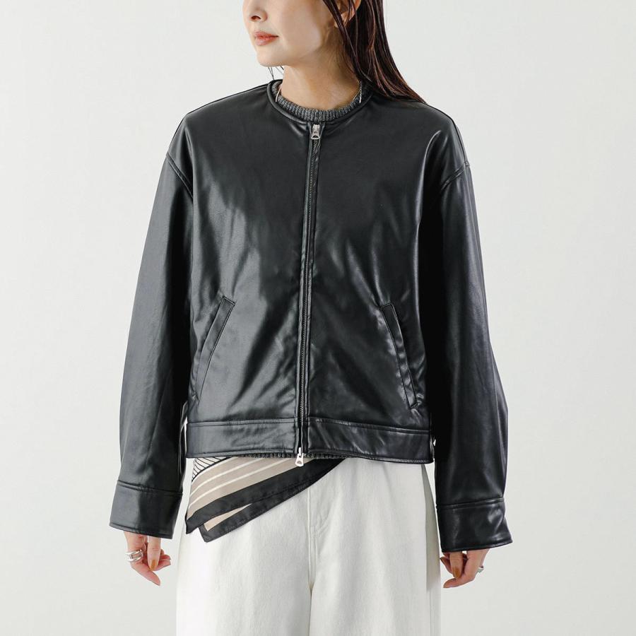 MICA&DEAL マイカ＆ディール レザーブルゾン 0125306263