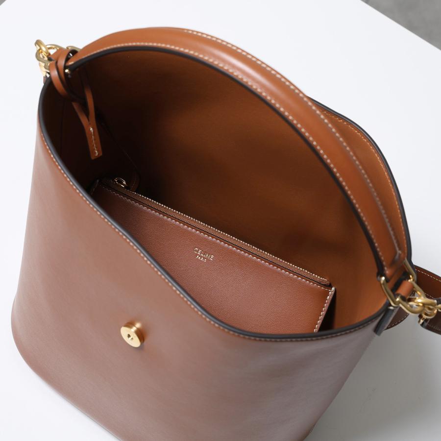 CELINE セリーヌ ショルダーバッグ Medium Bucket Louise ミディアム バケット ルイーズ 11661 3FX9 04LU レディース ブラウン CELINE（セリーヌ） ハンドバッグ Medium Bucket Louise ミディアム