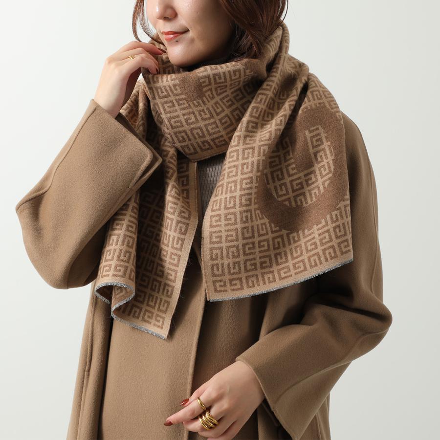 GIVENCHY ジバンシィ マフラー J6261 メンズ ストール ロゴ