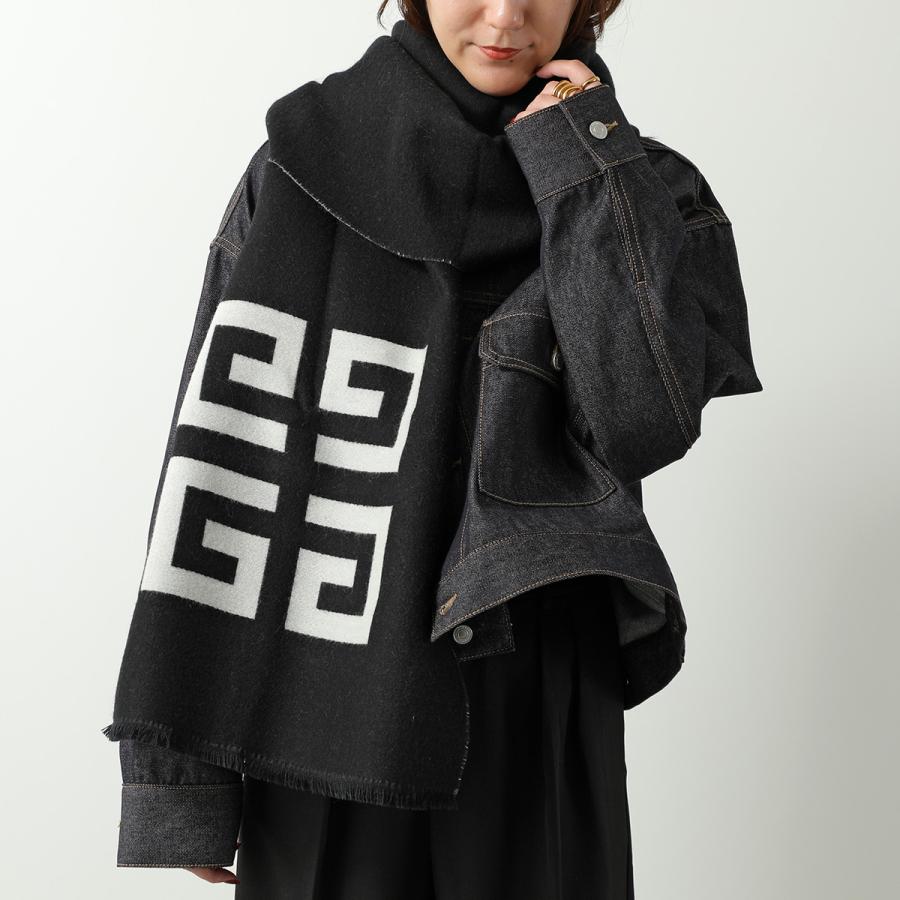 GIVENCHY（ジバンシィ） マフラー J6262 メンズ フリンジ ストール