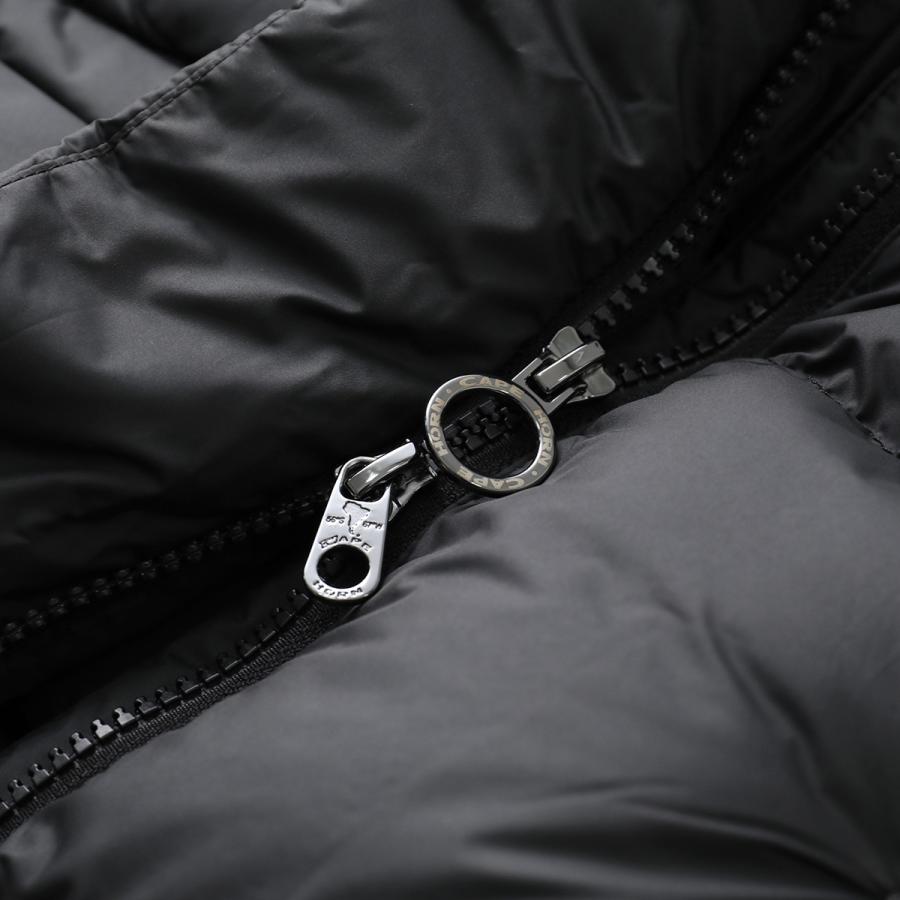 CAPE HORN ケープホーン ダウンコート UPSALA B2541 レディース スタンドカラー ライトダウン 撥水 500 BLACKの画像