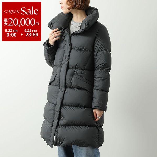 CAPE HORN ケープホーン ダウンコート UPSALA B2541 レディース スタンドカラー ライトダウン 撥水 500 BLACKの画像