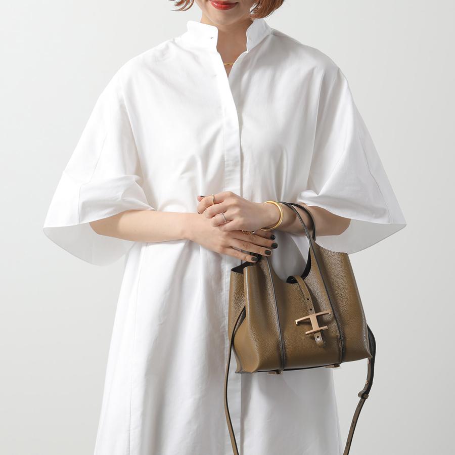 TOD'S（トッズ） 【訳あり】TODS ハンドバッグ T TIMELESS Tタイムレス