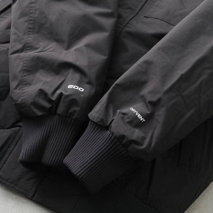 THE NORTH FACE ザノースフェイス ダウンジャケット McMurdo Bomber 600フィルパワー マクマード ボンバー NF0A5GD9JK3 メンズ フーデット ロゴ TNF-BLACKの画像