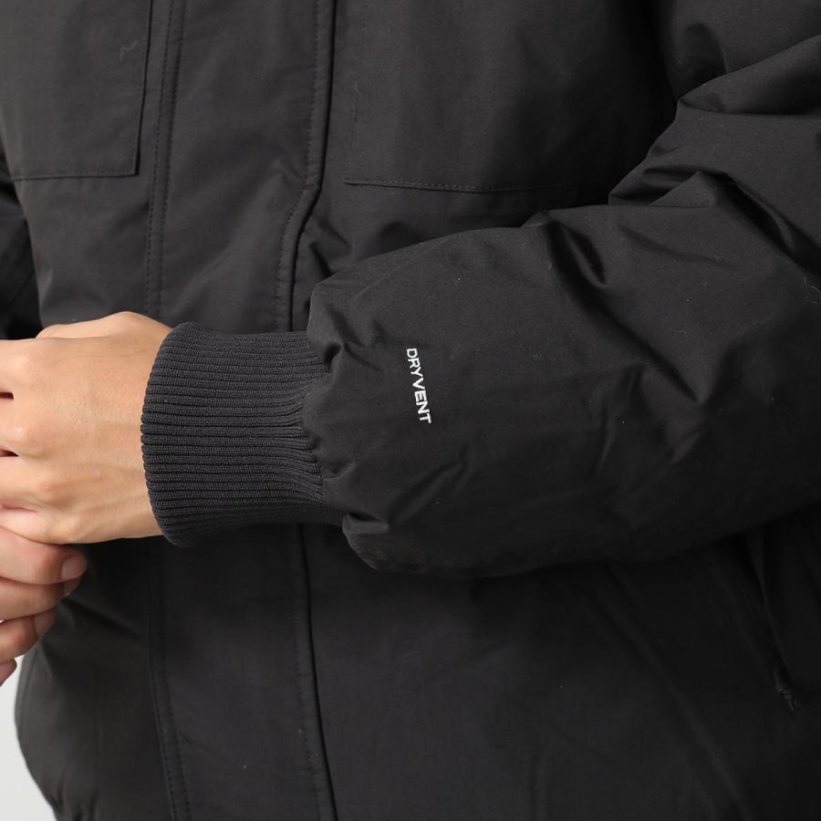THE NORTH FACE ザノースフェイス ダウンジャケット McMurdo Bomber 600フィルパワー マクマード ボンバー NF0A5GD9JK3 メンズ フーデット ロゴ TNF-BLACKの画像
