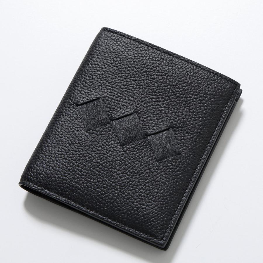 ✨未使用級　付属品あり✨ボッテガ　三つ折り　カセット　レザー　ブラック　黒 BOTTEGA VENETA（ボッテガ・ヴェネタ） 三つ折り財布 CASSETTE