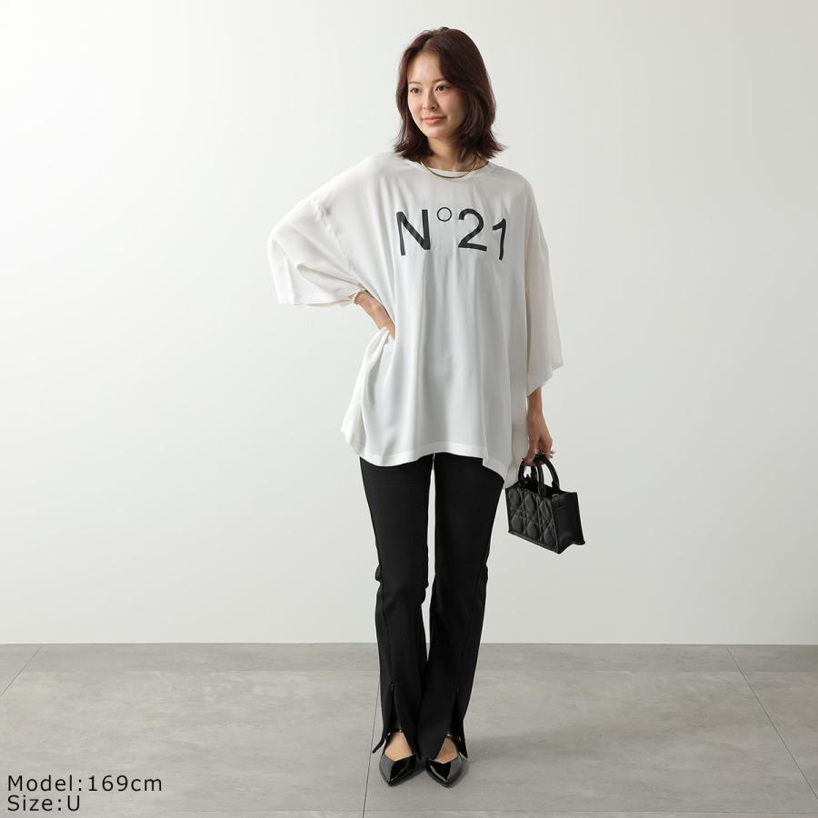 numerouno様 ヌメロヴェントゥーノ N21 ワンピース H103 5549 シフォン ロング丈