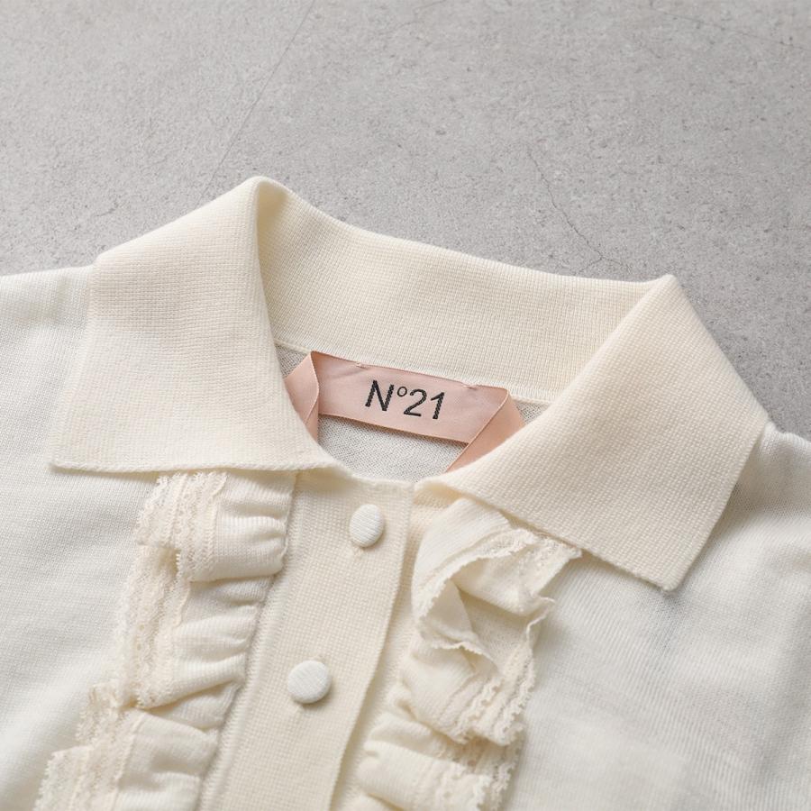 N°21（ヌメロヴェントゥーノ） ニット ポロシャツ A001 7019