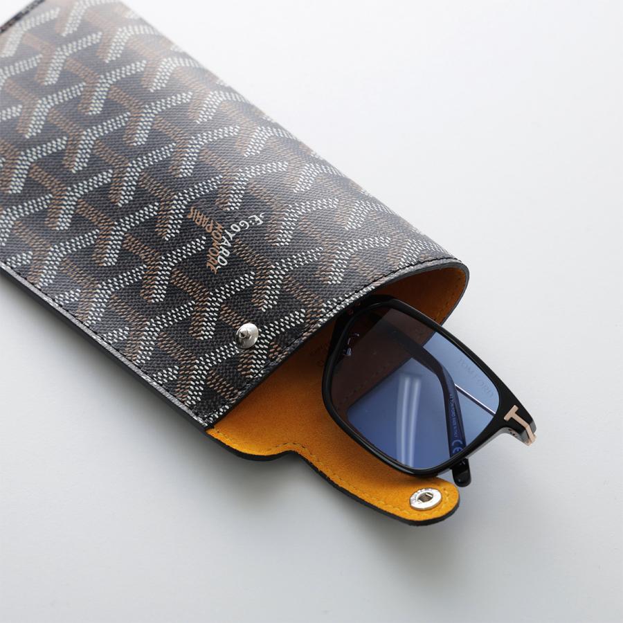ゴヤール ケース　茶黒　美品【廃盤】 GOYARD ゴヤール アイウェアケース MONTMARTRE GM モンマルトル