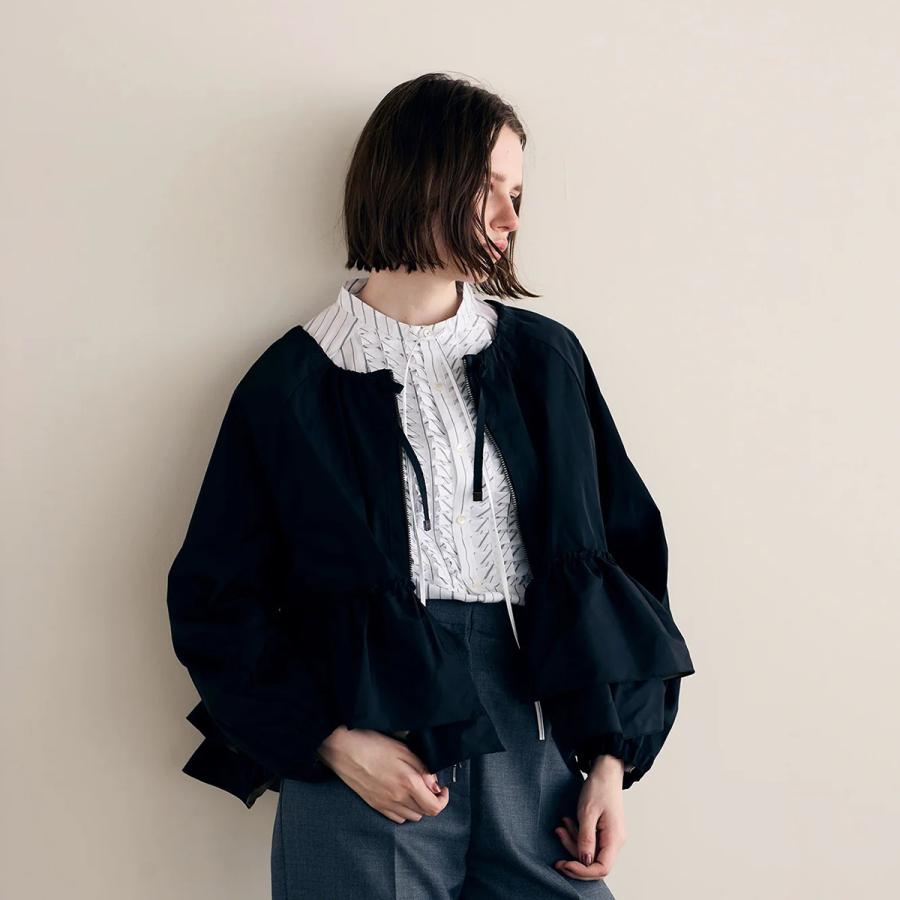 Marilyn Moon（マリリンムーン） ブルゾン spiral taffeta raffle