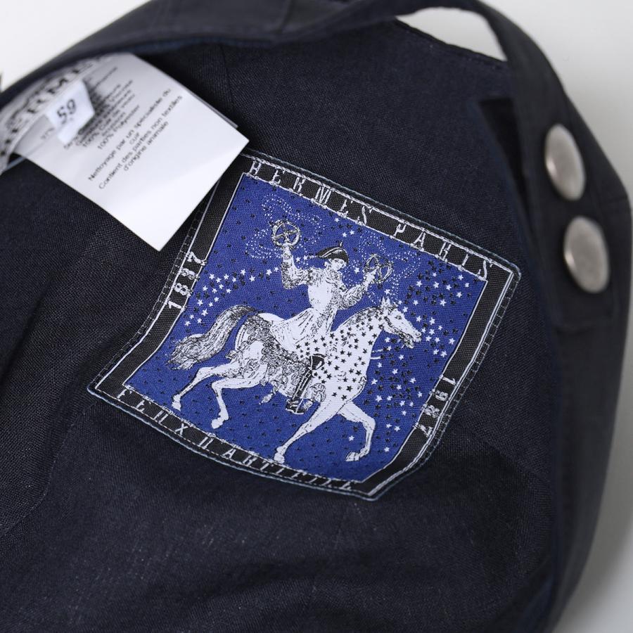 HERMES（エルメス） ベースボールキャップ マイルス Hカット Miles H