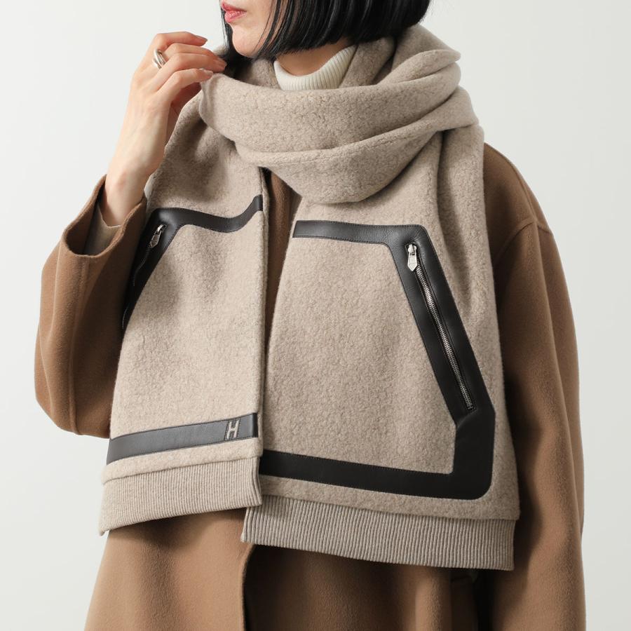 HERMES エルメス マフラー テディポケット Teddy Pocket H394076T