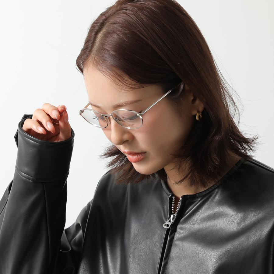 PRADA（プラダ） メガネ VPR A57 レディース オーバル型 メタル