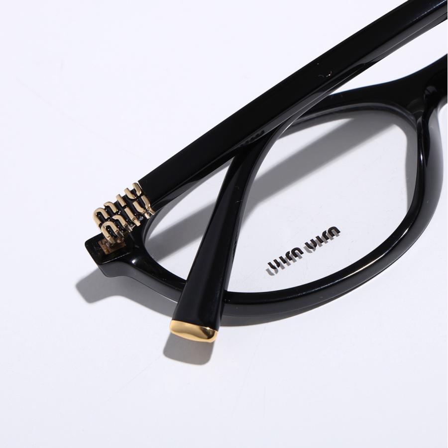 miu miu（ミュウミュウ） メガネ VMU 09X レディース オーバル型 セル