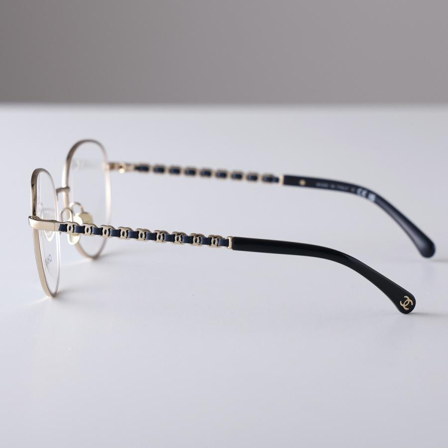 CHANEL シャネル メガネ 2223-Q レディース ボストン型 メタルフレーム フルリム 細フレーム クリングスタイプ ココマーク CCロゴ めがね 眼鏡 アイウェアの画像