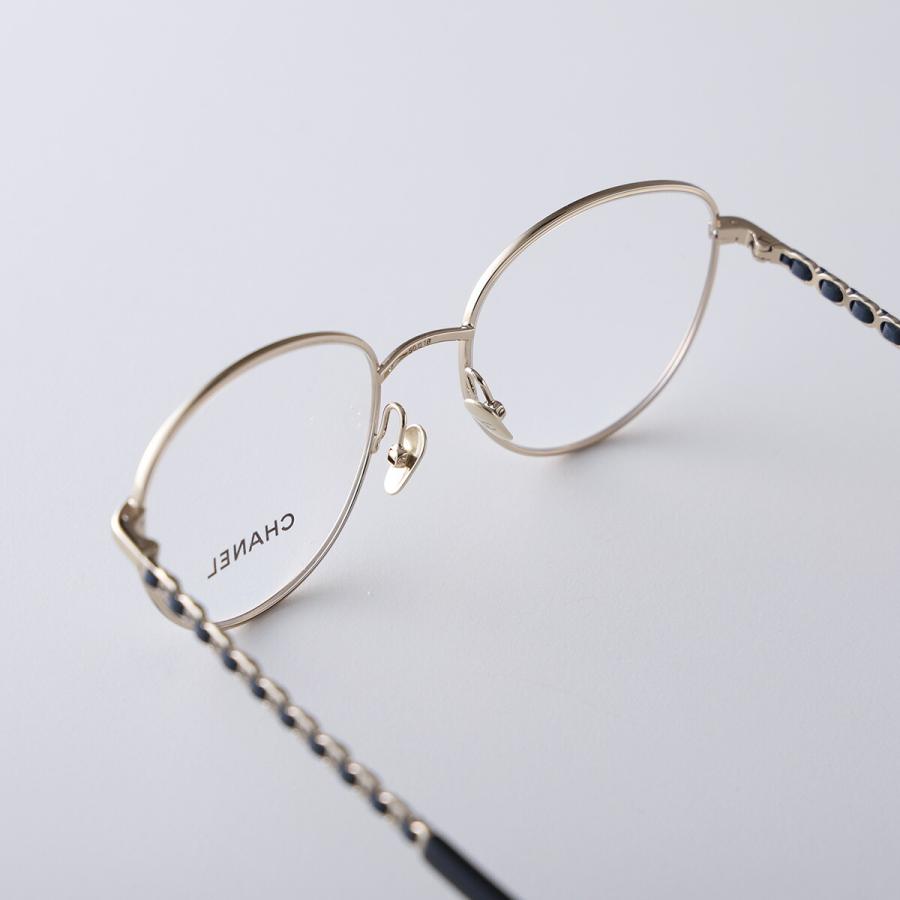 CHANEL シャネル メガネ 2223-Q レディース ボストン型 メタルフレーム フルリム 細フレーム クリングスタイプ ココマーク CCロゴ めがね 眼鏡 アイウェアの画像