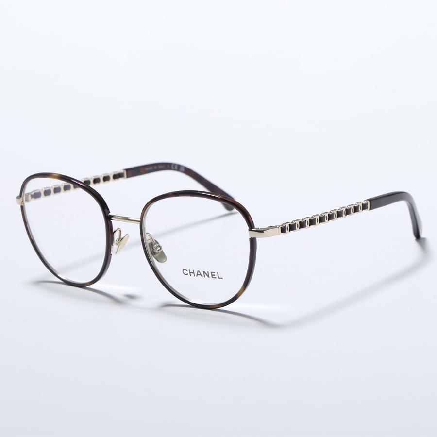 CHANEL シャネル メガネ 2223-Q レディース ボストン型 メタルフレーム フルリム 細フレーム クリングスタイプ ココマーク CCロゴ めがね 眼鏡 アイウェアの画像