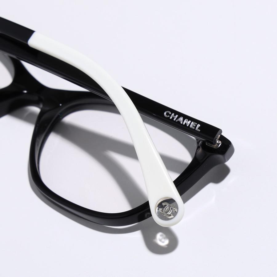 美品 CHANEL メガネフレーム 3414-A ブラック　ココマーク CHANEL - 美品 CHANEL メガネフレーム 3414-A ブラック ココマークの