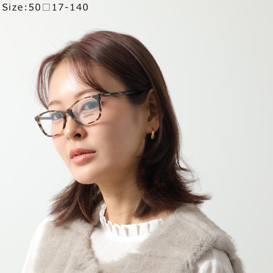 CHANEL（シャネル） メガネ 3414 レディース スクエア型 ウェリントン