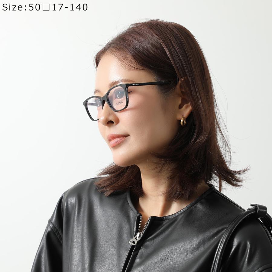 美品 CHANEL メガネフレーム 3414-A ブラック　ココマーク CHANEL - 美品 CHANEL メガネフレーム 3414-A ブラック ココマークの