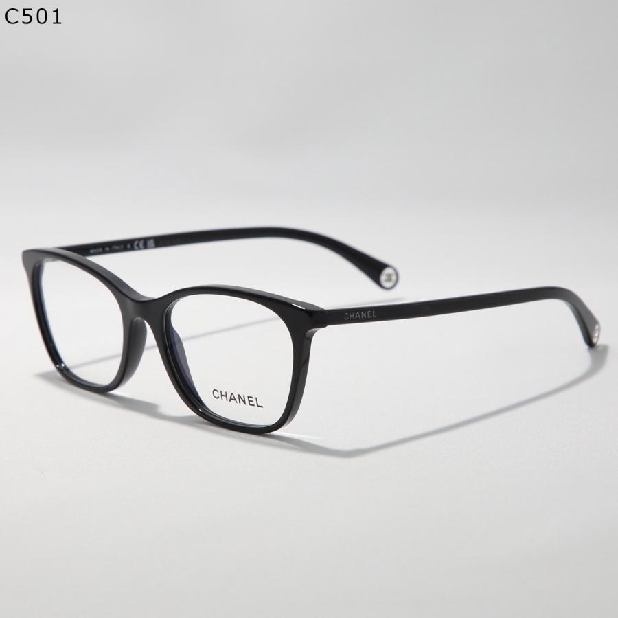 CHANEL（シャネル） メガネ 3414 レディース スクエア型 ウェリントン