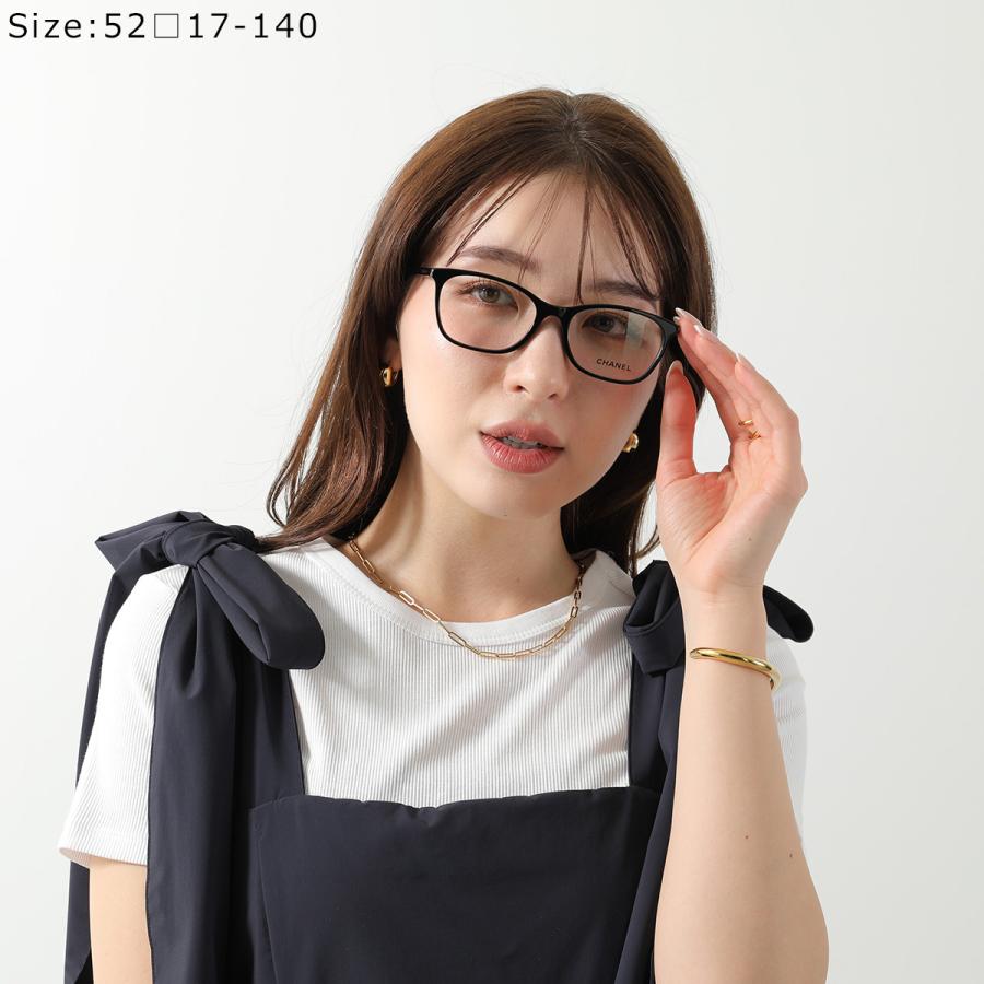 CHANEL メガネ 眼鏡 ココマーク シャネル CHANEL シャネル ロゴ Square スクエア シェイプ メガネ CH3417