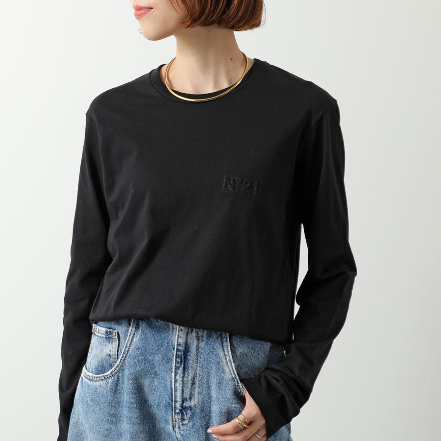 N°21（ヌメロヴェントゥーノ） Tシャツ F071 4157 レディース 長袖