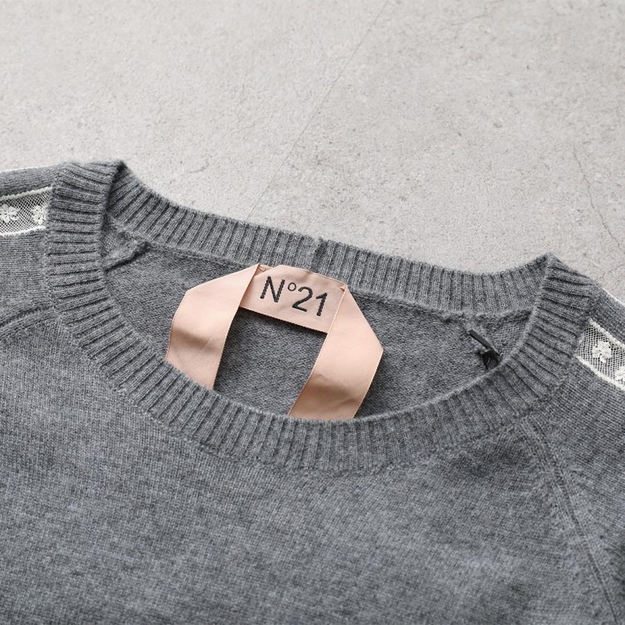 N°21（ヌメロヴェントゥーノ） ニット A026 7077 レディース 半袖