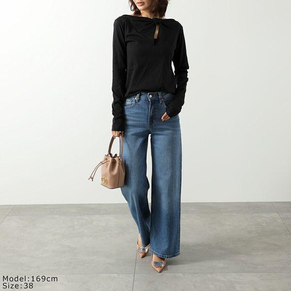 美品♪ ヌメロヴェントゥーノ カットソー オーストリッチ フェザー レッド 40 N°21 - 美品♪ ヌメロヴェントゥーノ カットソー オーストリッチ