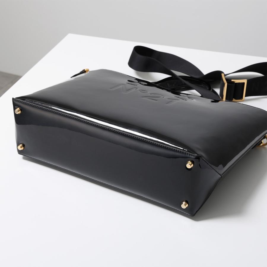 N°21（ヌメロヴェントゥーノ） トートバッグ Patent Logo Tote 936EV00