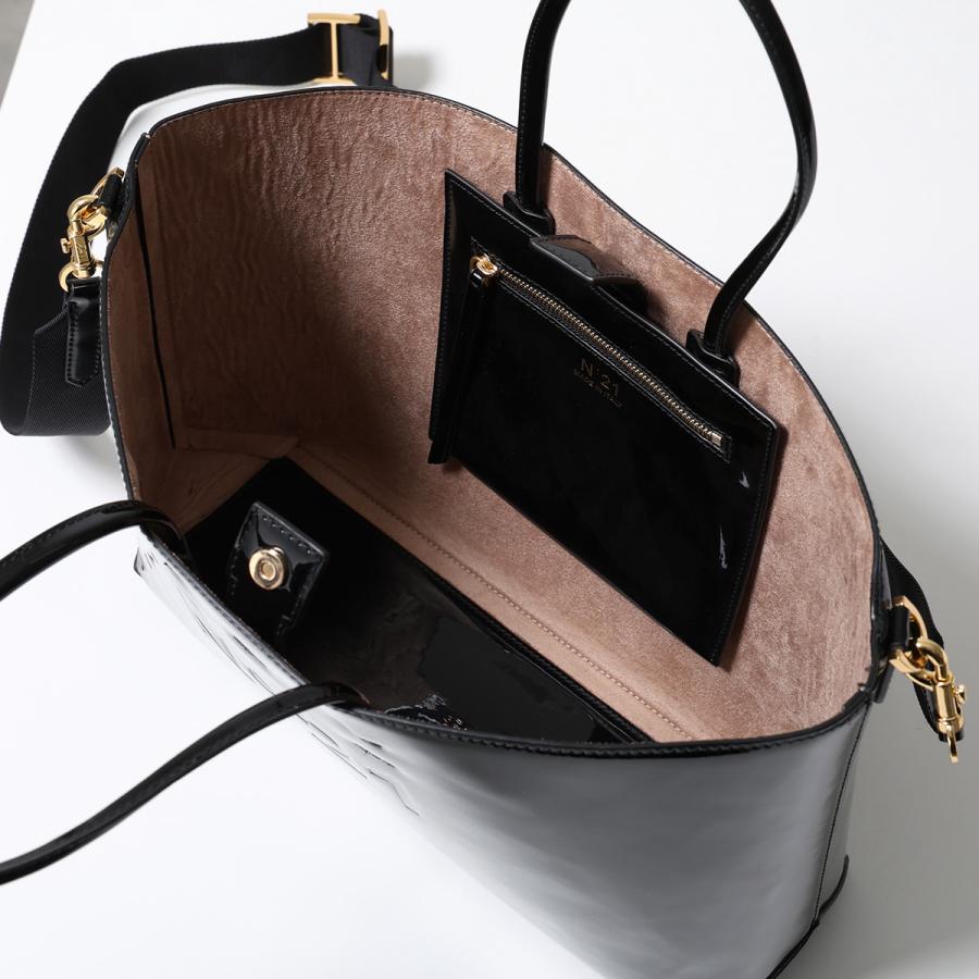 N°21（ヌメロヴェントゥーノ） トートバッグ Patent Logo Tote 936EV00